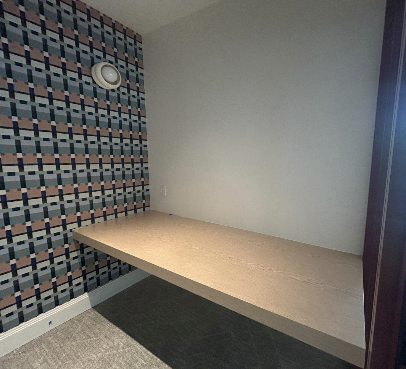 Inside of a private study room at Rambler Atlanta. 